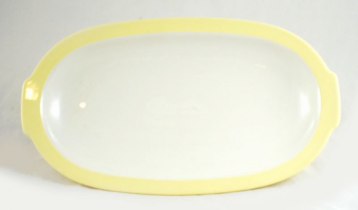 Small serving dish yellow am. p 4