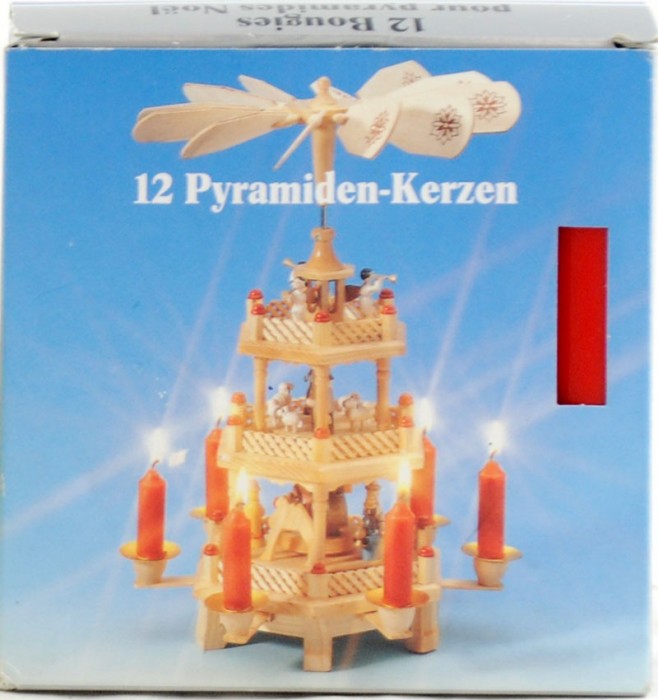 Kerst piramide kaarsen k. vk 9