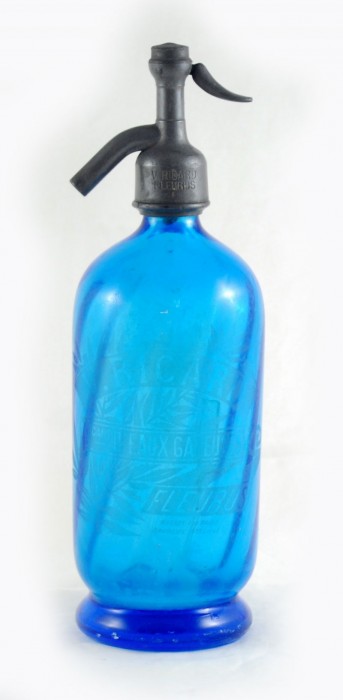 Sifon fles blauw gk d 5 gereserveerd