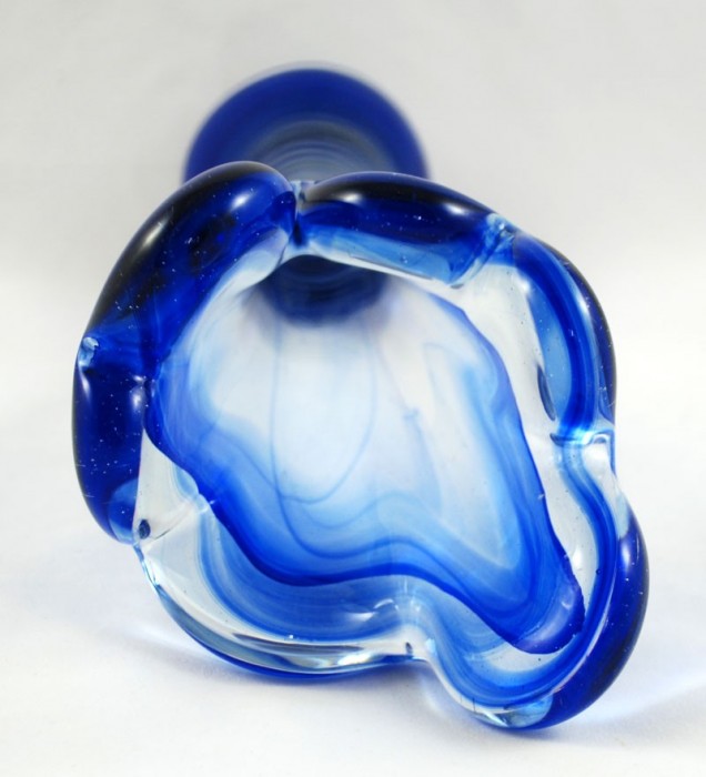 Blauwe vaas gk d 8