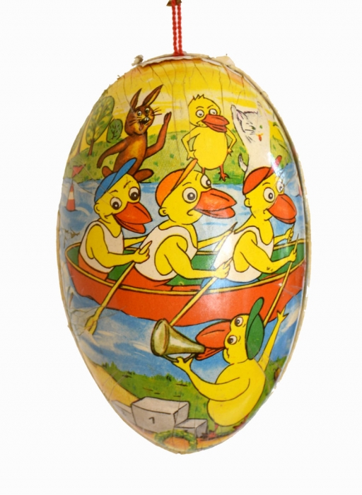 Easter egg candy container