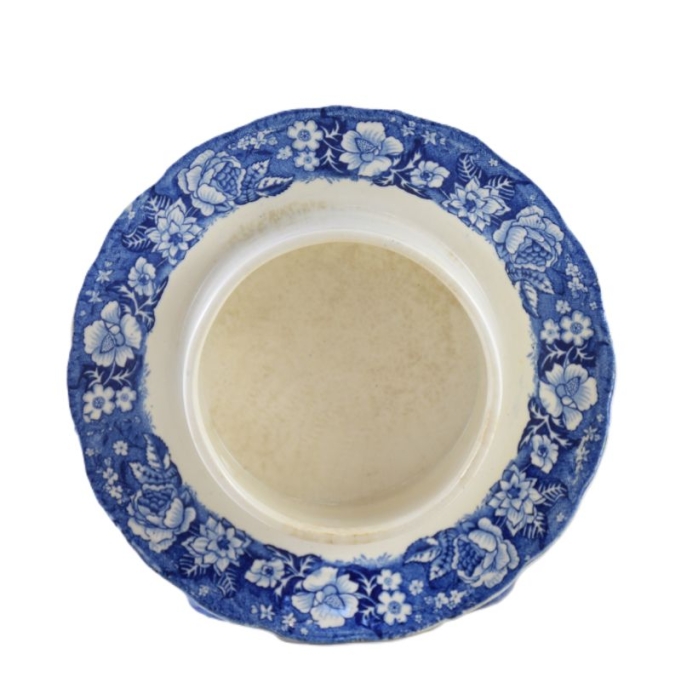 Vintage Staffordshire Palissy England butter dish kk. s 5