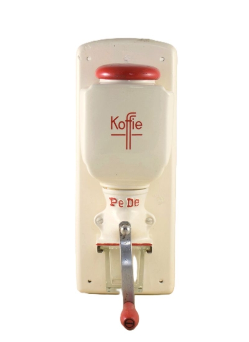 Vintage Dutch wall coffee grinder Koffie nr. 8