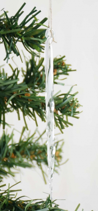 Glass icicle k. d 8