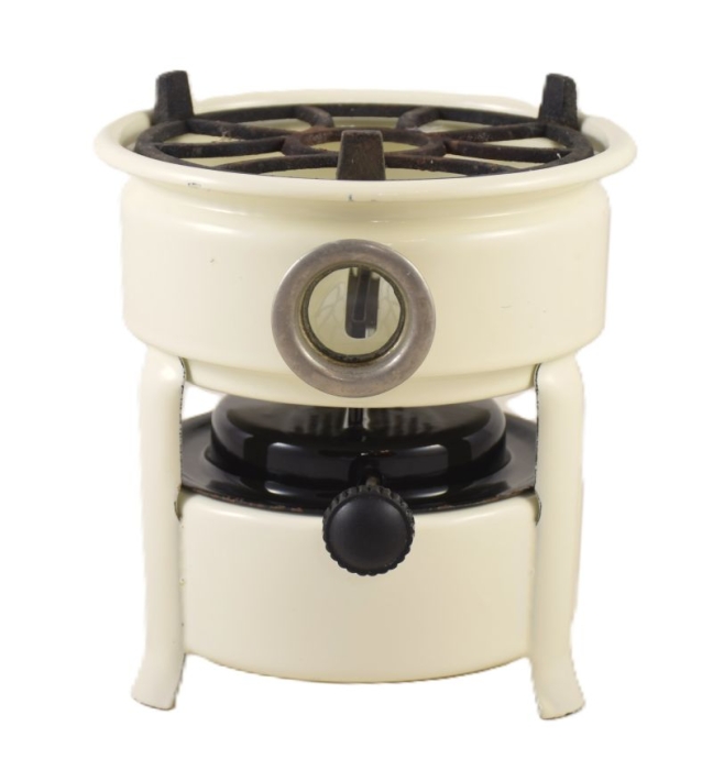 Vintage one wick burner kerosene stove e. c 5