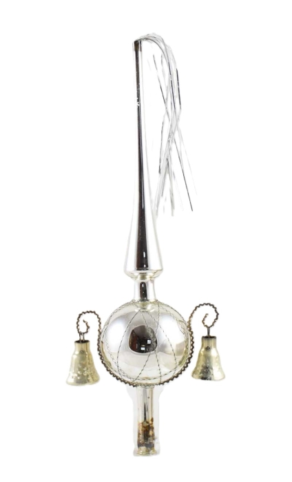 Tree topper with two bells 22