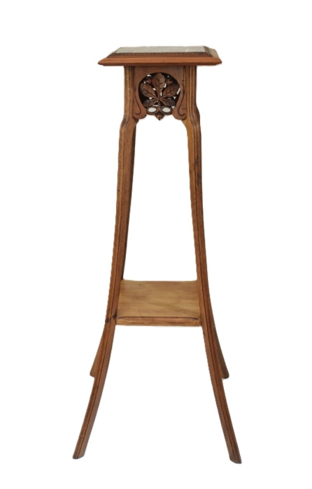 Antique high plant stand