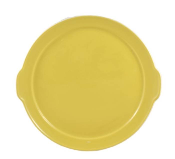 Yellow pudding mold Regout Maastricht kk. v 7