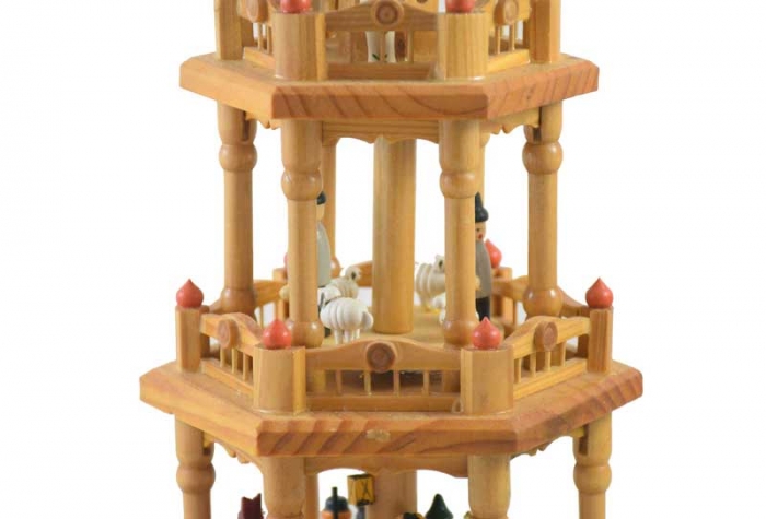 Vintage Weihnacht kerst piramide kerstmolen k. d 21