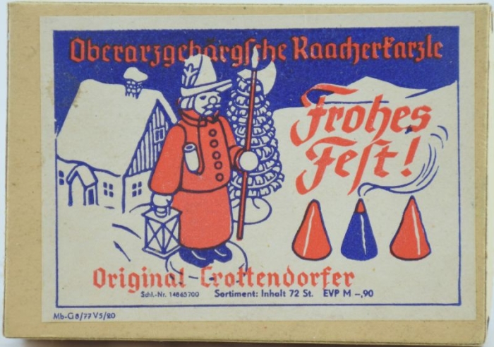 Original Crottendorfer Räucherkerzen k. d 8