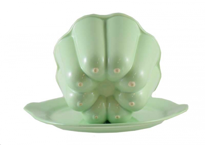 Groene puddingvorm kk. v 5