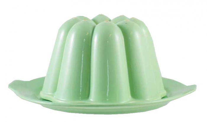 Groene puddingvorm kk. v 5