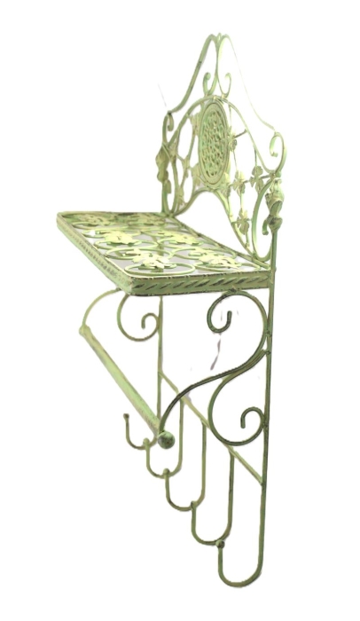 Green metal towel rack kk. r 1