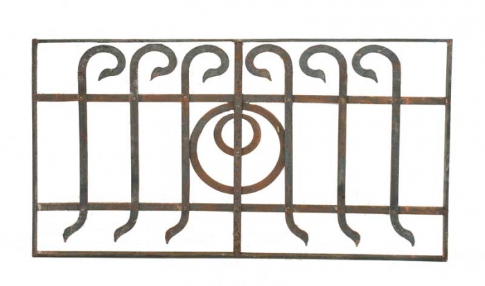Antique window grid