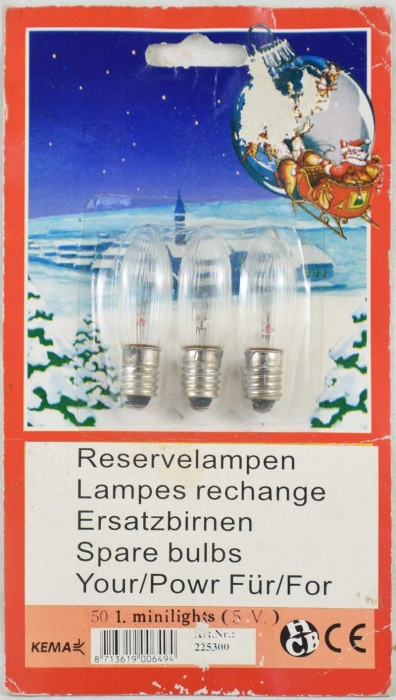 Reservelampjes 15 Volt 3 Watt