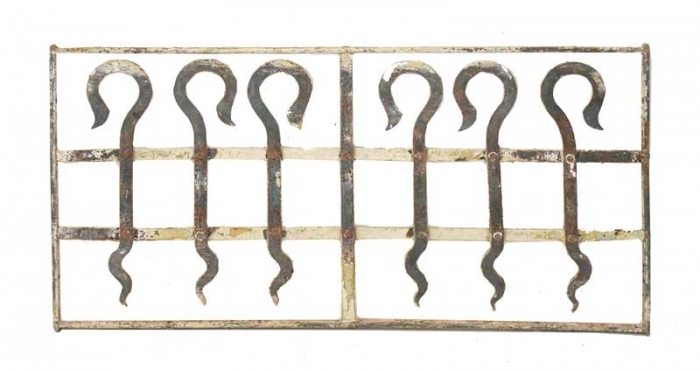 Antique window grid