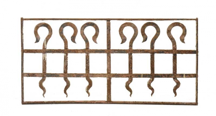 Antique window grid