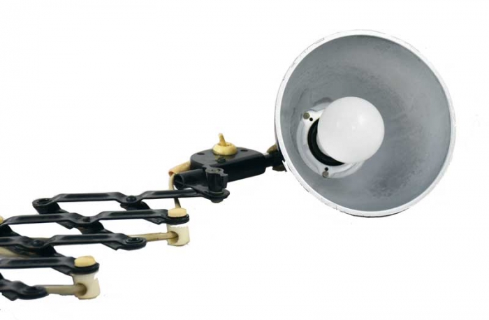 Industrial scissor wall lamp Reif Dresden