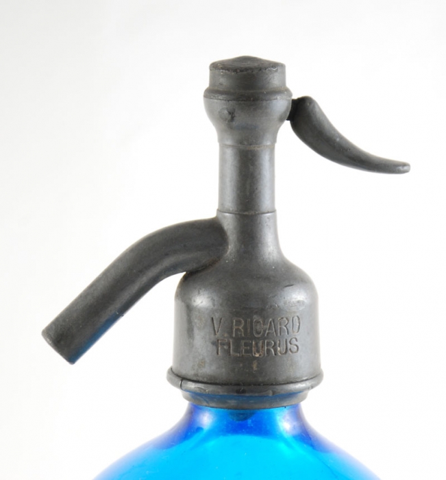 Sifon fles blauw gk d 5 gereserveerd
