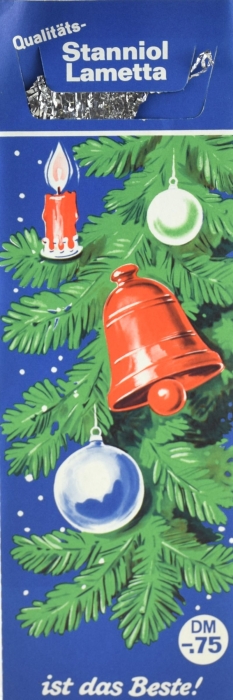 Stanniol lametta zilver k. s 6