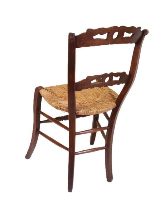 Antique Dutch farm kitchen chair