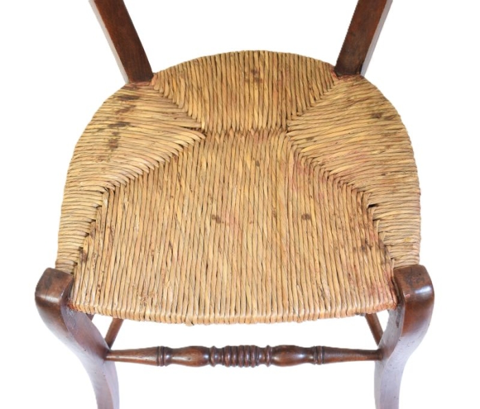 Antique Dutch farm kitchen chair