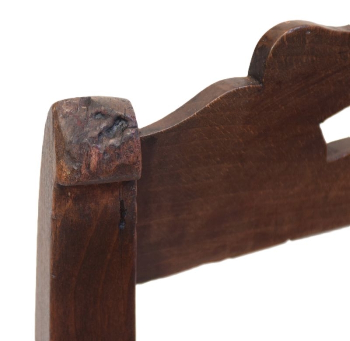 Antique Dutch farm kitchen chair