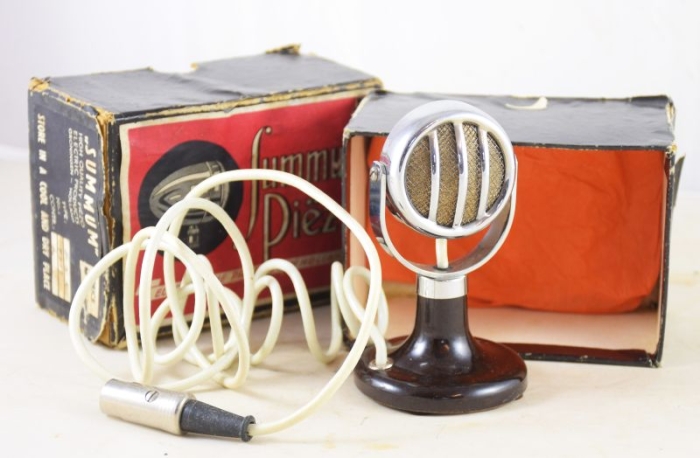 Summum Piëzo crystal microphone Summum Piëzo crystal microphone