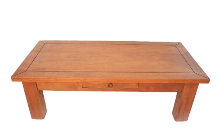 Houten salon tafel Houten salon tafel