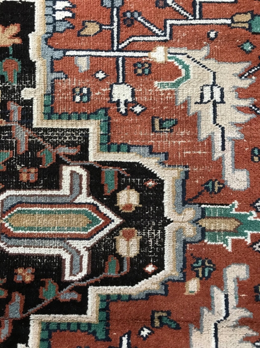 Large Indo Heriz rug