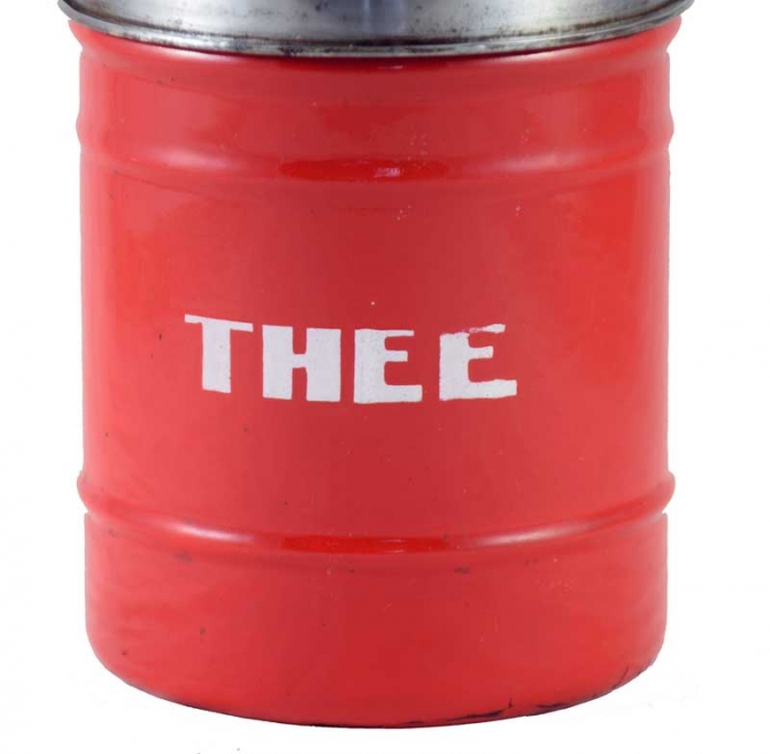 Tea canister e. rd 3 sold