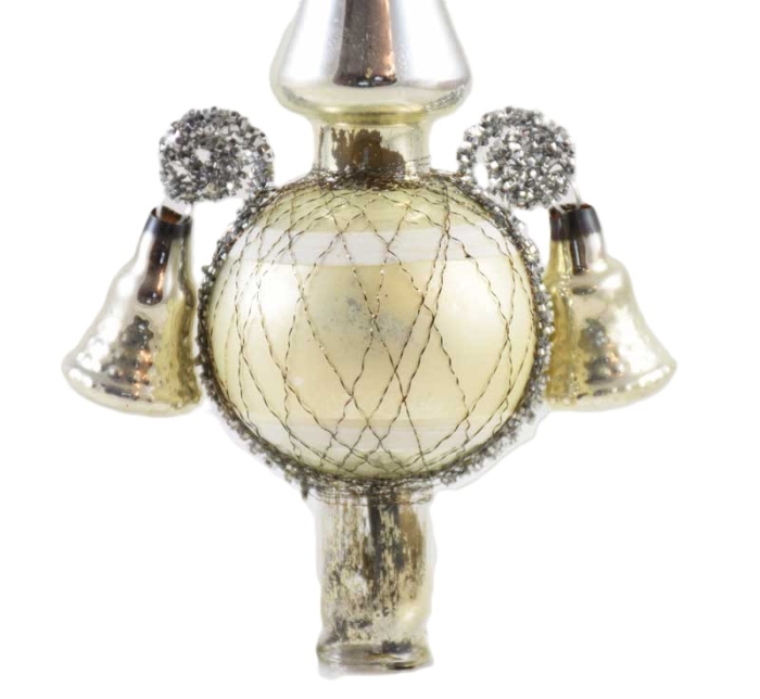 Tree topper with two bells 8