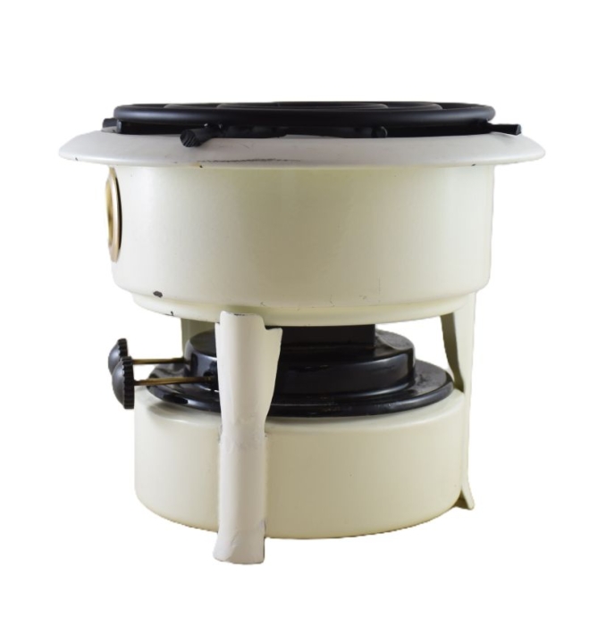 Vintage Dutch two wick burner kerosene stove e. c 7