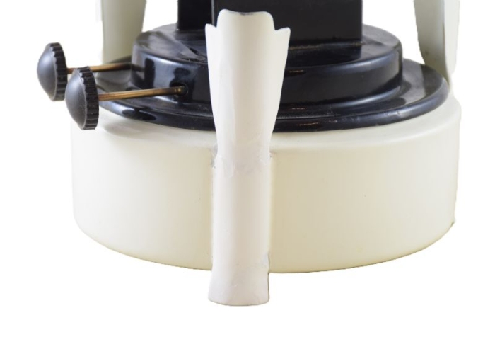 Vintage Dutch two wick burner kerosene stove e. c 7