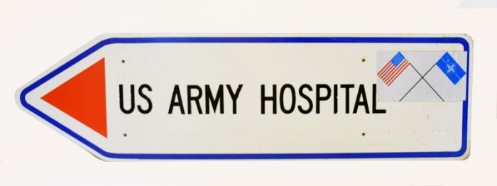 US Army Hospital bord