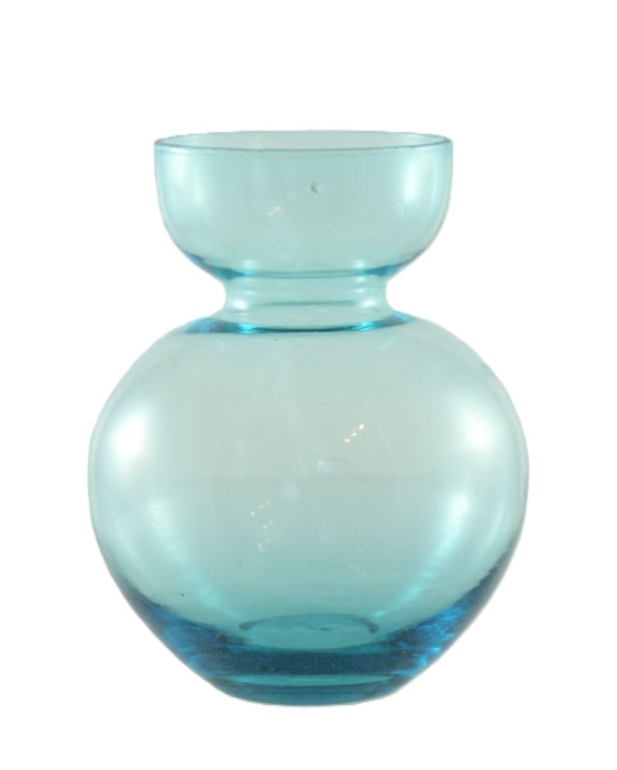 Small blue hyacinth vase ag. d 19