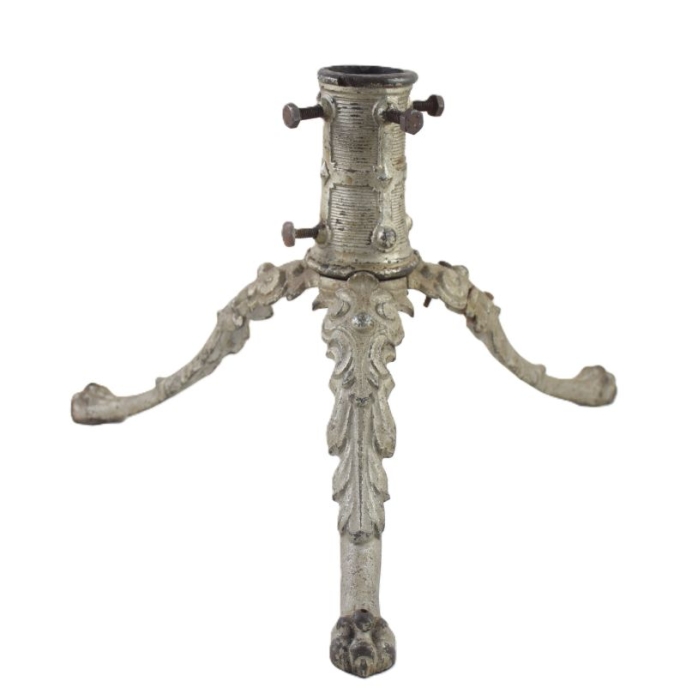 Antique German cast iron Christmas tree stand k. d 9 Antique German cast iron Christmas tree stand k. d 9