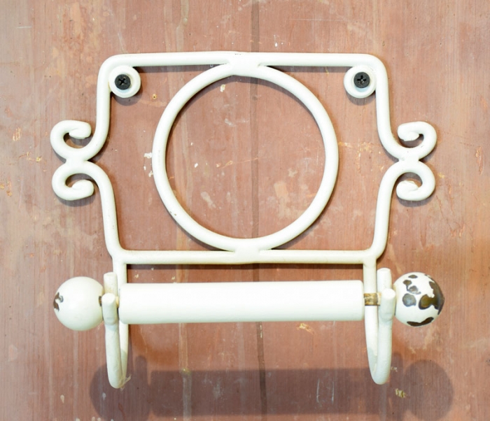 Wc rolhouder en handdoekring