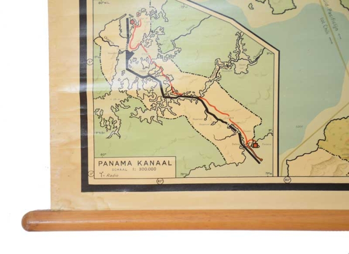 Schoolkaart West-Indië nr. 5