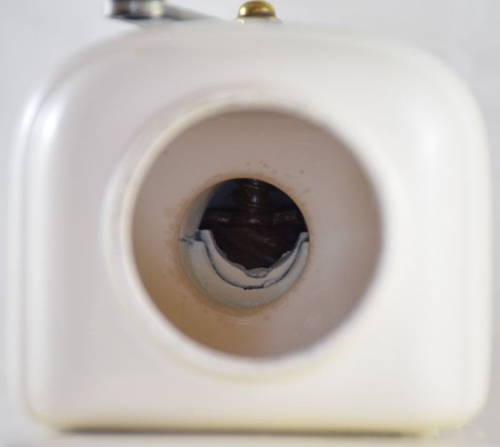 Vintage Dutch wall mounted coffee grinder with windmill nr. 5