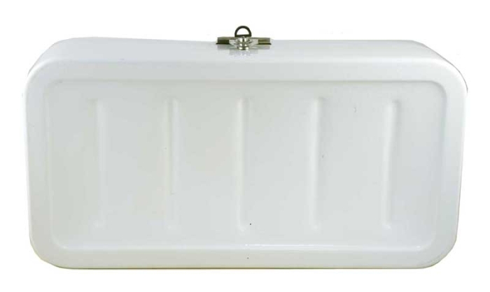 Vintage Dutch enamel bread box e. w 5