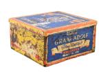Vintage medium-sized retailers tin Graaf Adolf Winschoten