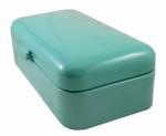 Antique Dutch bread box aqua e. ok 6