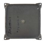 Emaille badhuis deurbordje