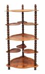 Wooven Formosa wood serving stand