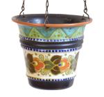 Dutch plateel hanging flowerpot