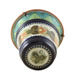 Dutch plateel hanging flowerpot