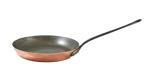 Vintage copper frying pan with cast iron handle kk. p 12
