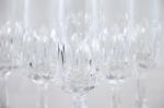 Crystal champagne glasses kk. s 12