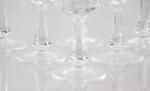 Crystal champagne glasses kk. s 12